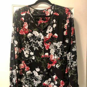 Banana Republic Floral Blouse